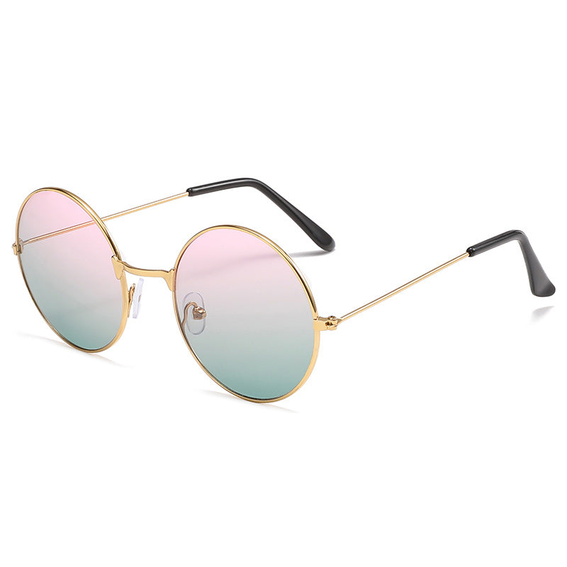 Retro Round Lens Sunglasses Kalsten