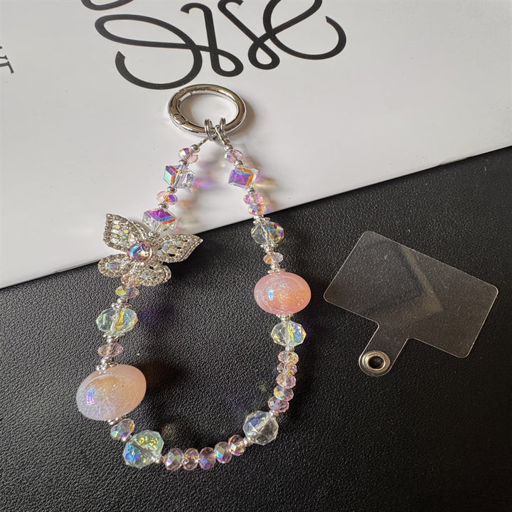 Sparkling Butterfly Charm Keychain Kalsten