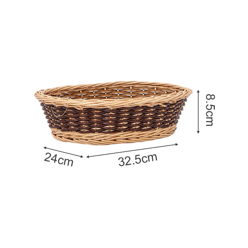 Rustic woven basket
