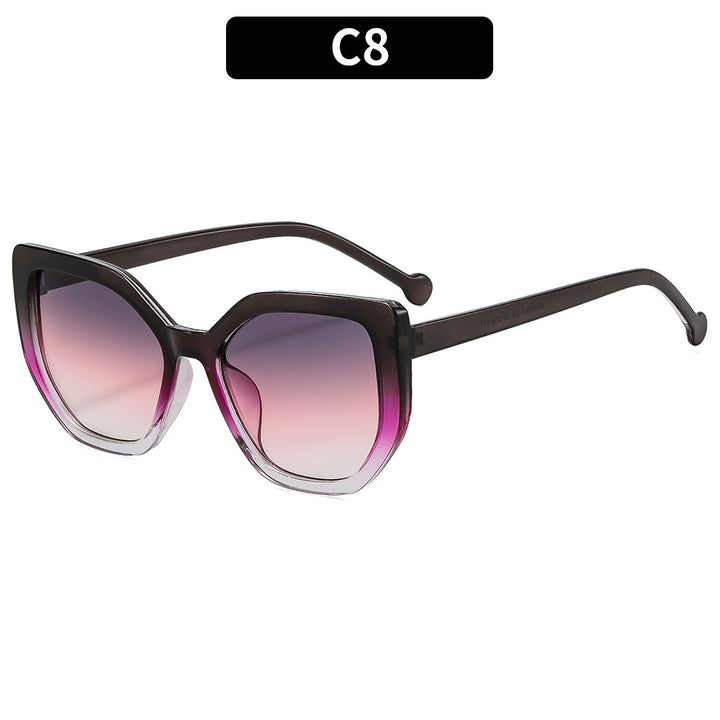 Oversized Geometric Sunglasses Everyday Style