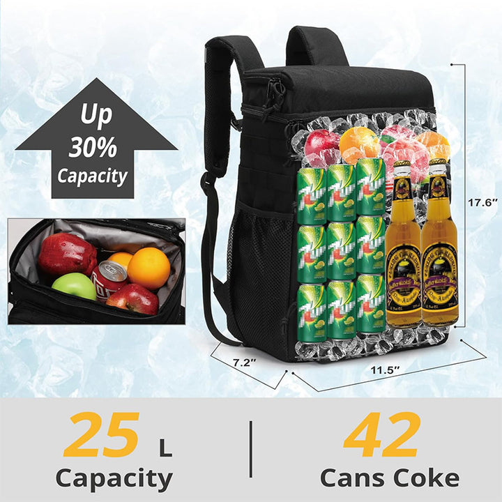 Versatile Cooling Hiking Backpack with Insulated Compartments Kalsten