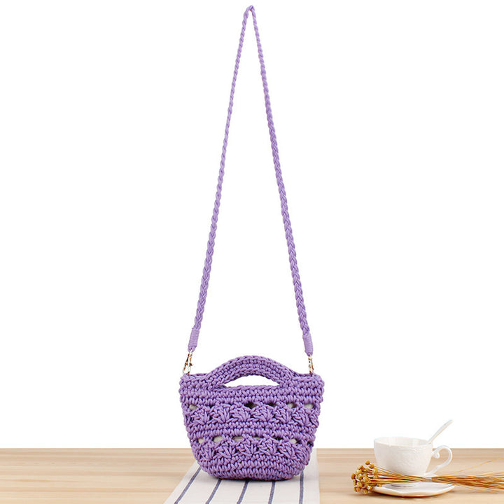Hand-knotted shoulder bag Kalsten