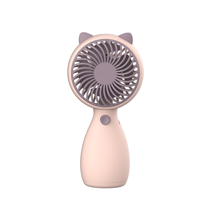 Unisex Portable Hand Fan in Cute Cat Design Kalsten