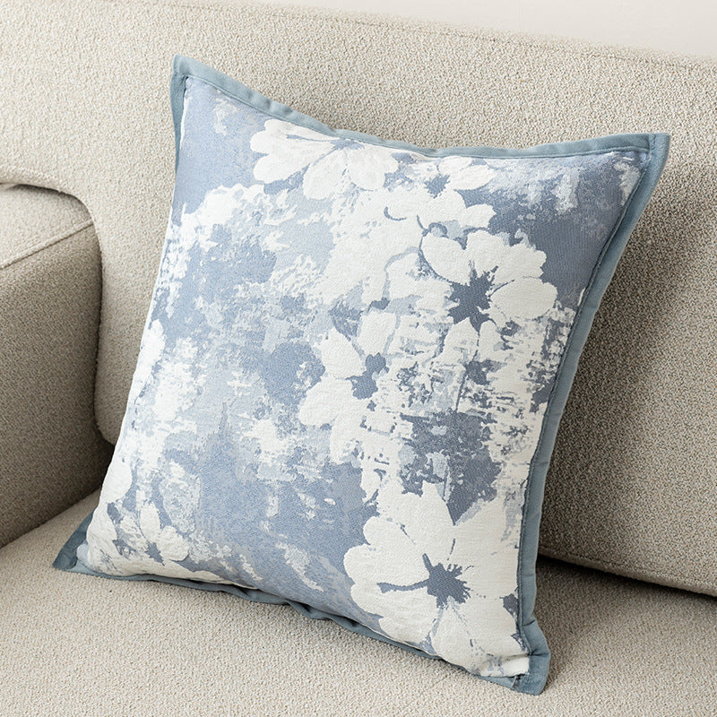 Layered Flower Accent Cushion