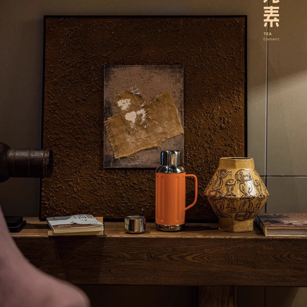 Decorative Engraved Ceramic Vase
