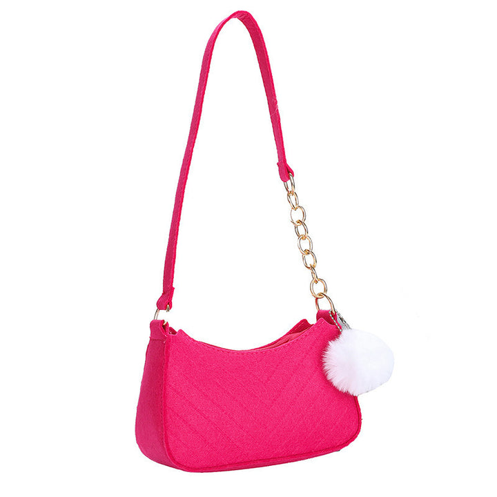 WoStylish Faux Fur Mini Handbag Kalsten