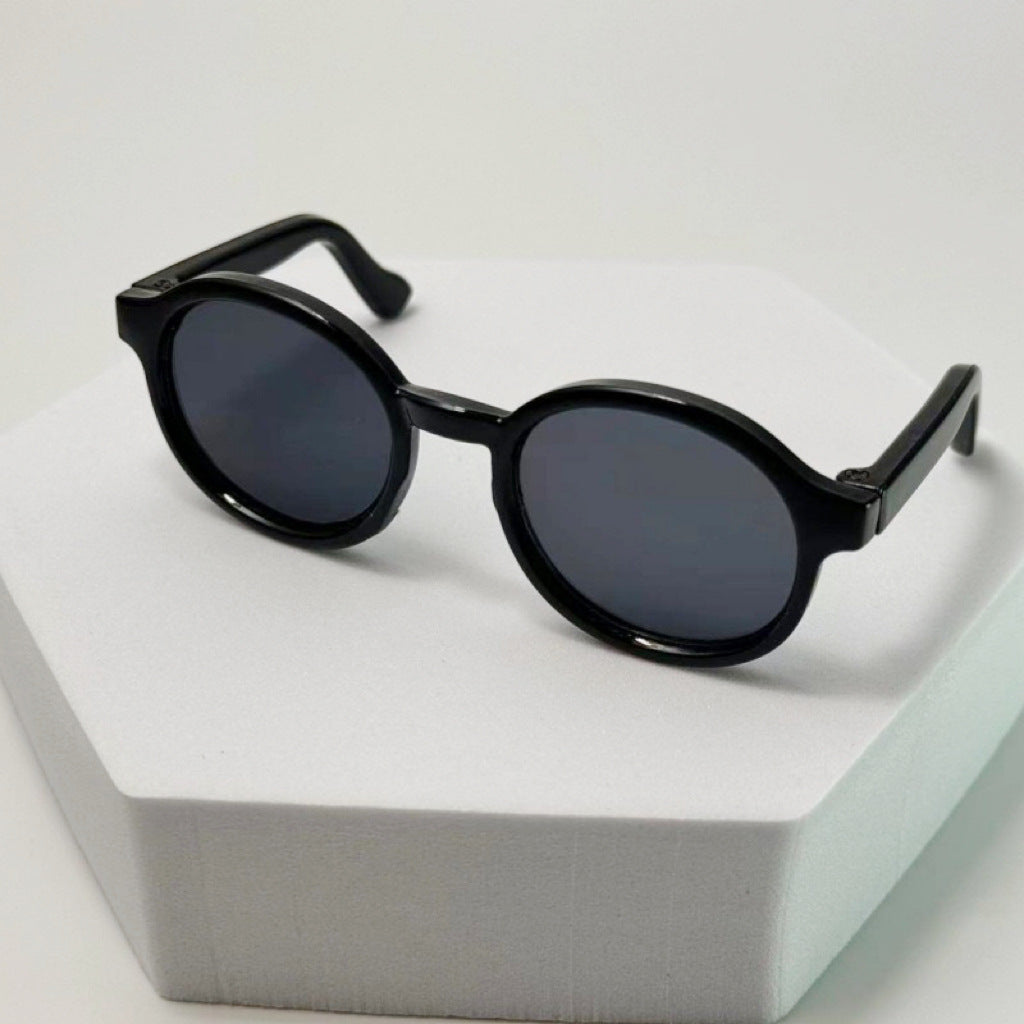 Vintage-Inspired Oval Frame Glasses Kalsten