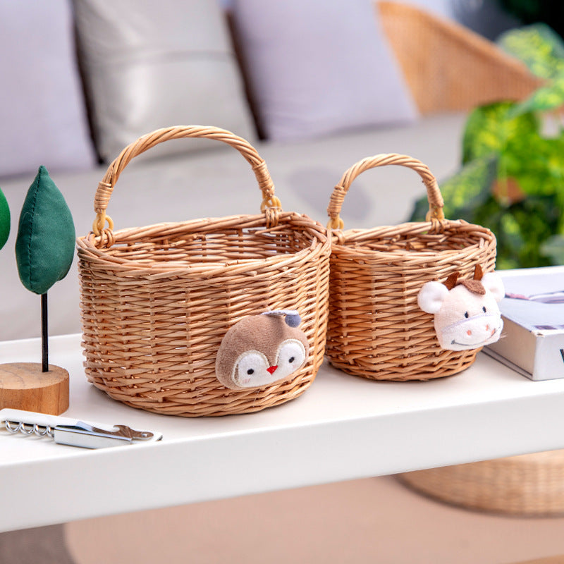 Funny storage basket with animal motif Kalsten