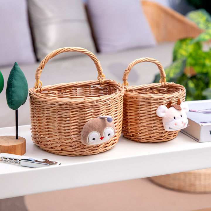 Funny storage basket with animal motif Kalsten