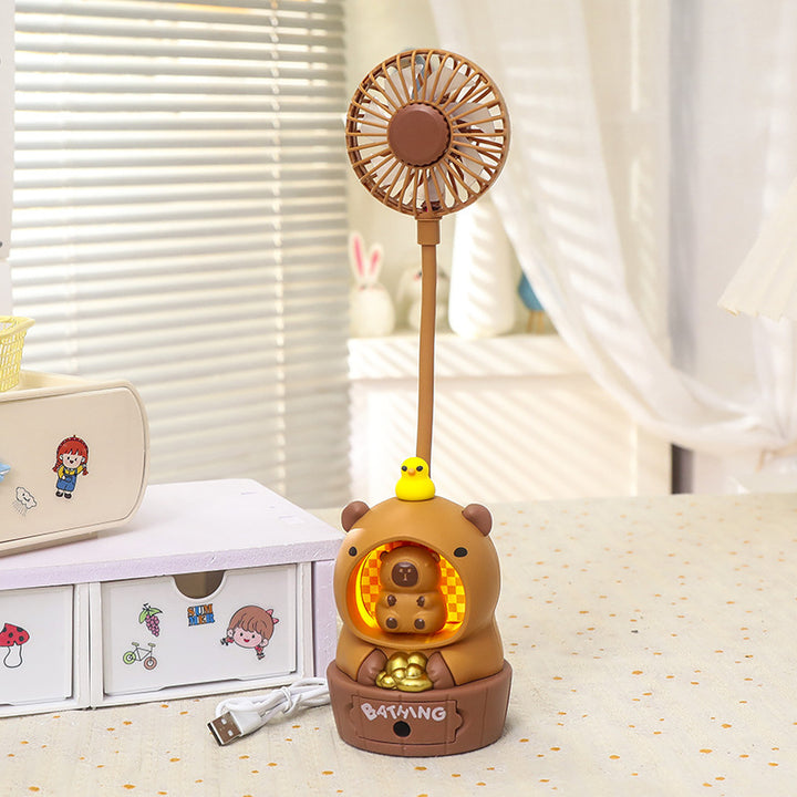 Ladies Stylish Table Fan in Creative Bear Design Kalsten