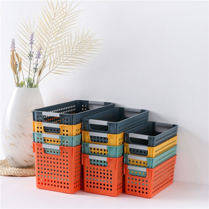 Versatile Storage Basket with Ergonomic Handles Kalsten