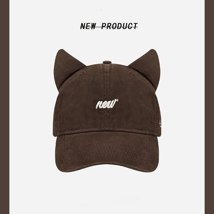 Playful Cat Ear Baseball Cap