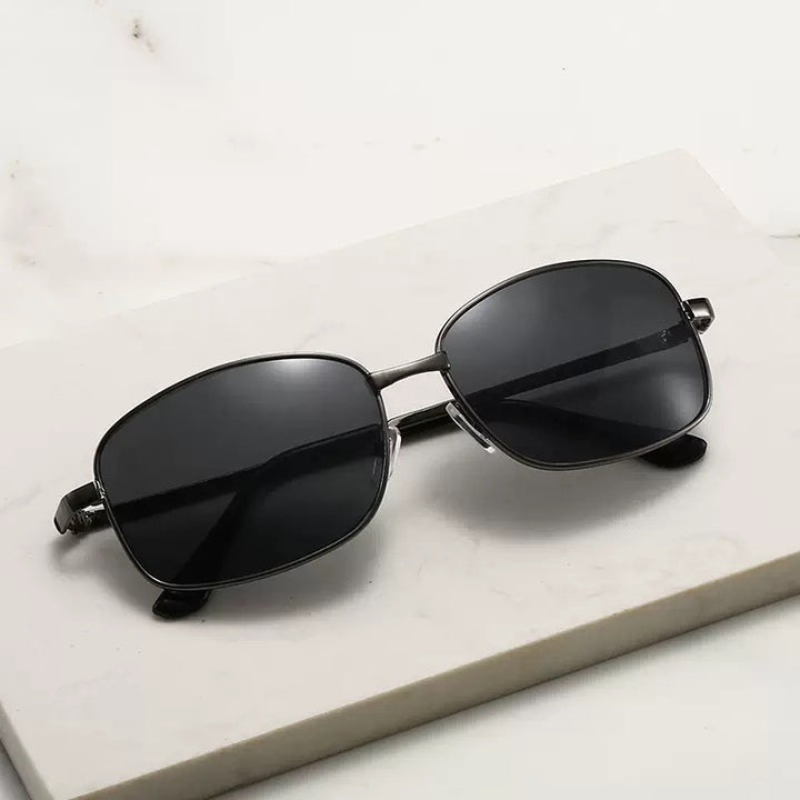 Retro-Inspired Shield Design Sunglasses Kalsten