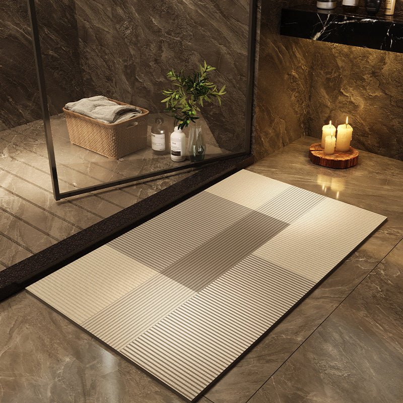 Modern Abstract Non-Slip Bath Mat
