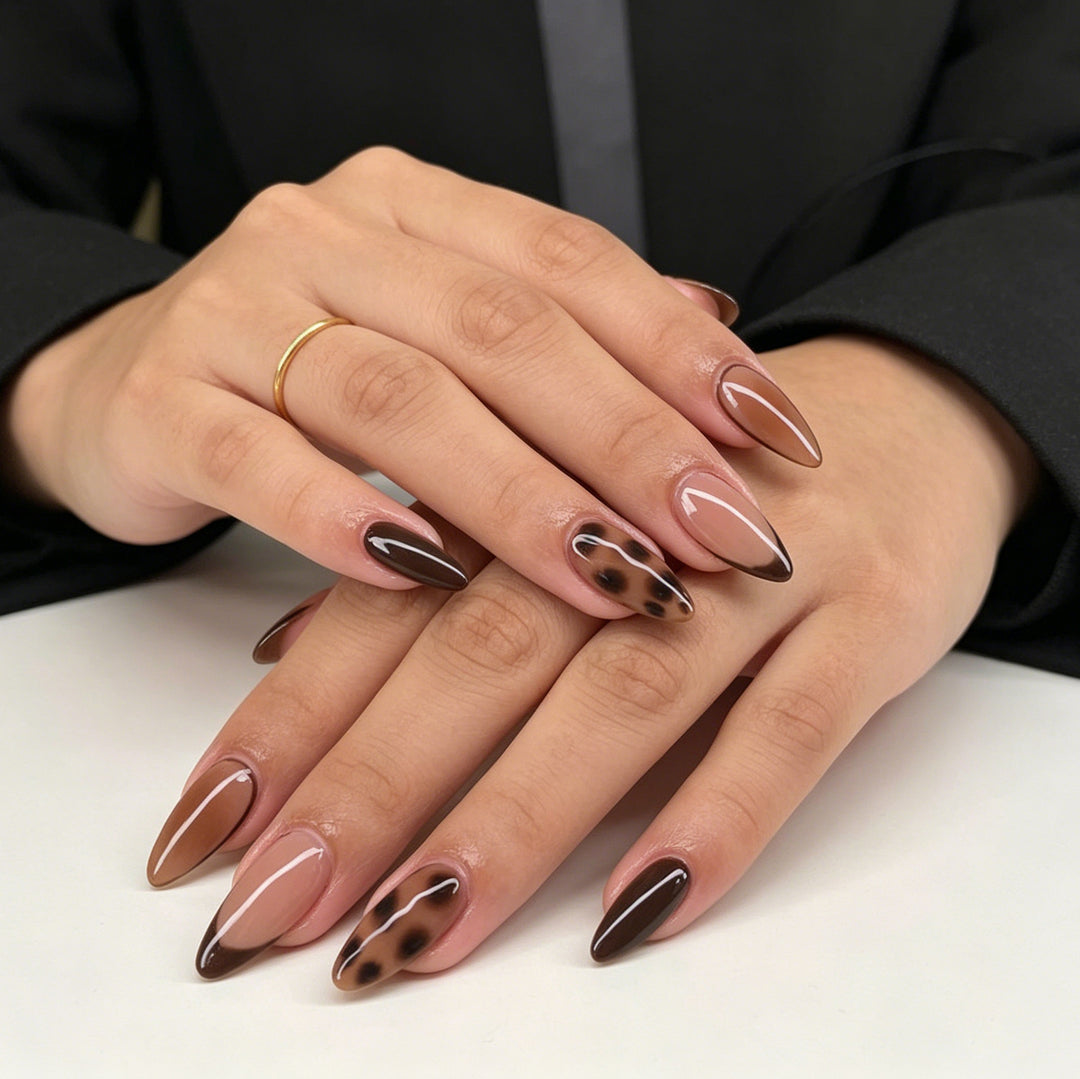 Luxury Almond-Shaped Nail Enhancements Kalsten