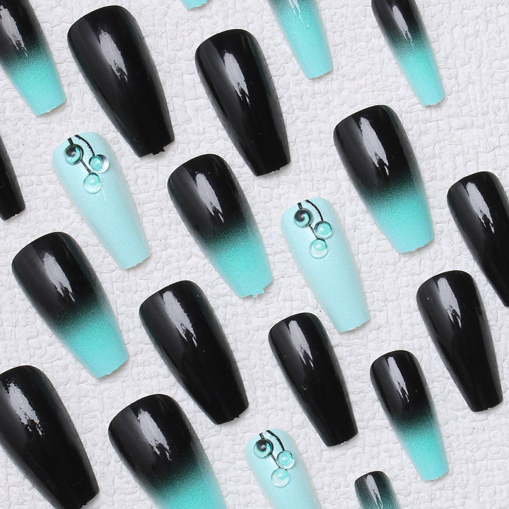 Elegant Gradient Press-On Nails Kalsten