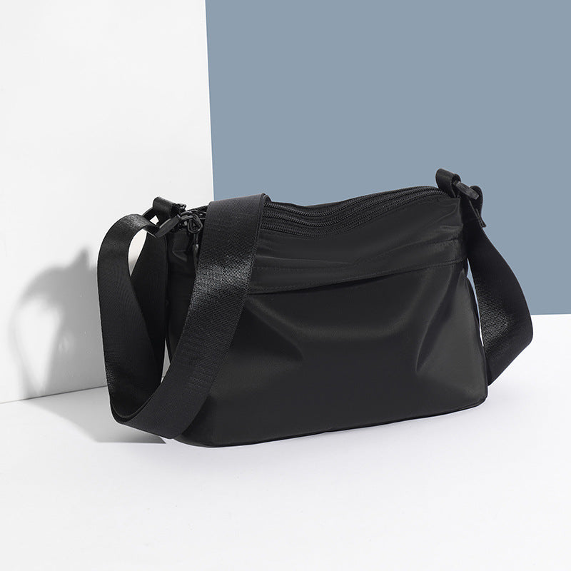 Lightweight Multi-Pocket Crossbody Bag