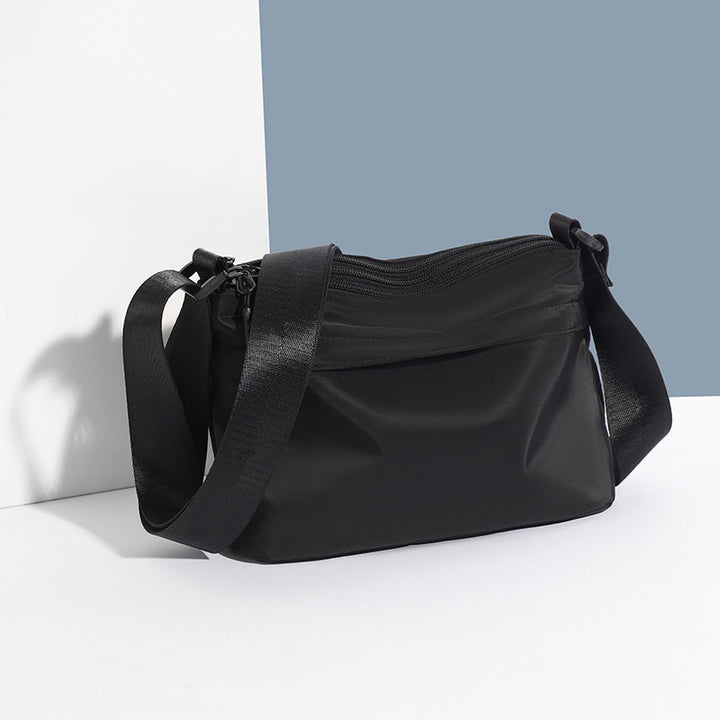 Lightweight Multi-Pocket Crossbody Bag