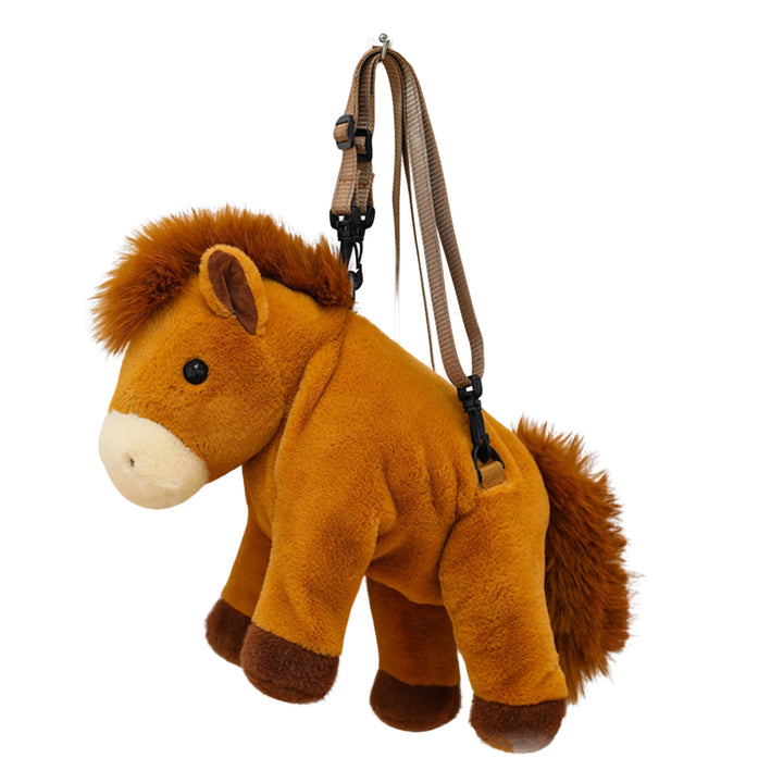 Plush Horse-Themed Backpack Kalsten