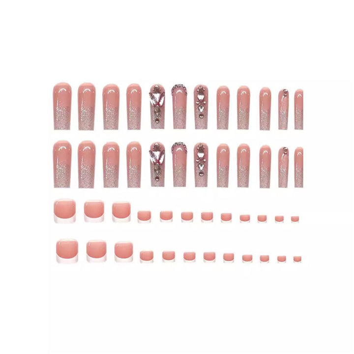Elegant Press-On Nail Art Set Kalsten