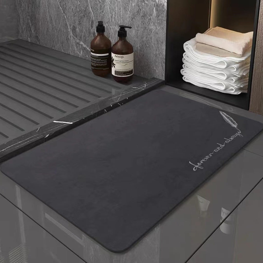 Elegant Oval Welcome Mat