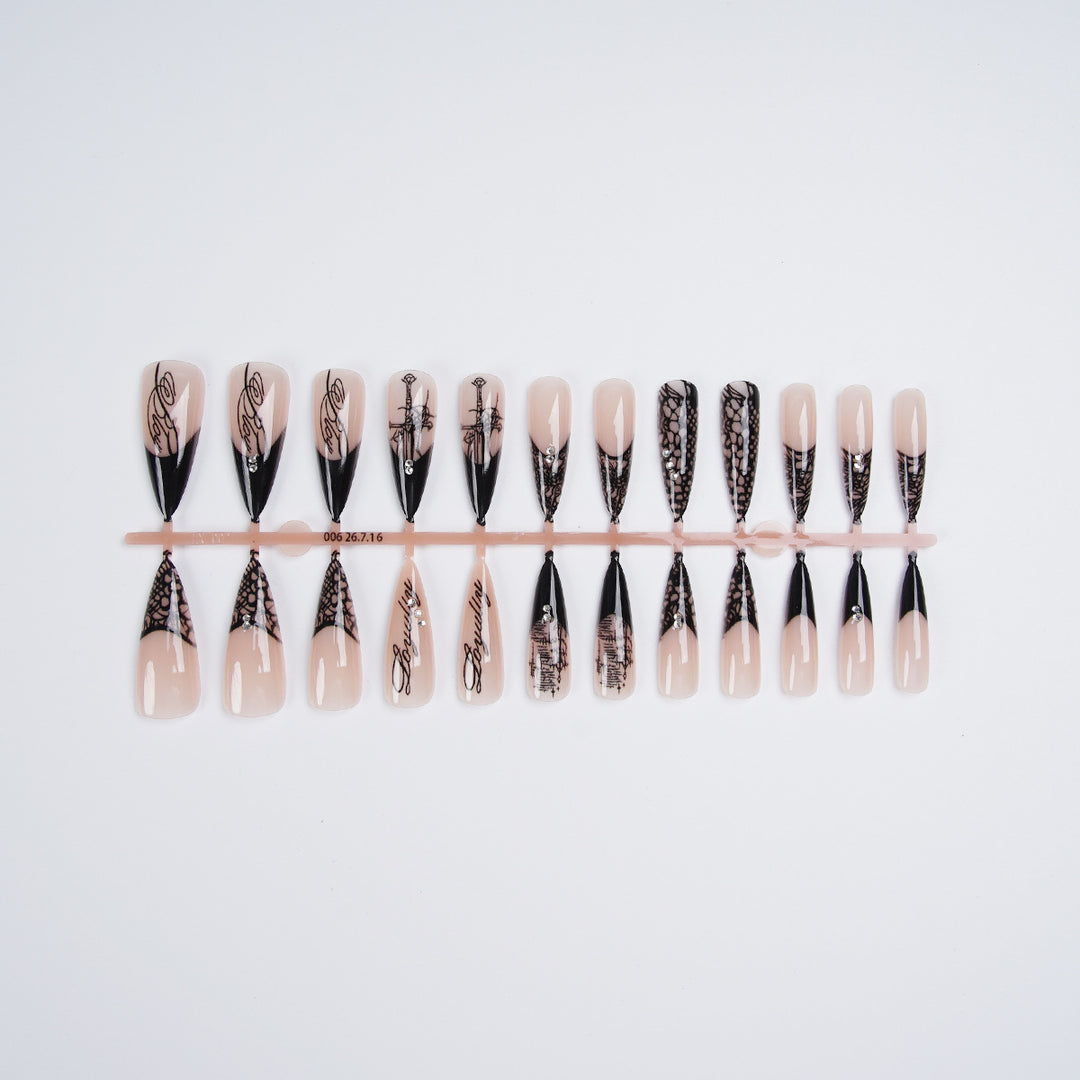 Luxury Artificial Nail Set Kalsten