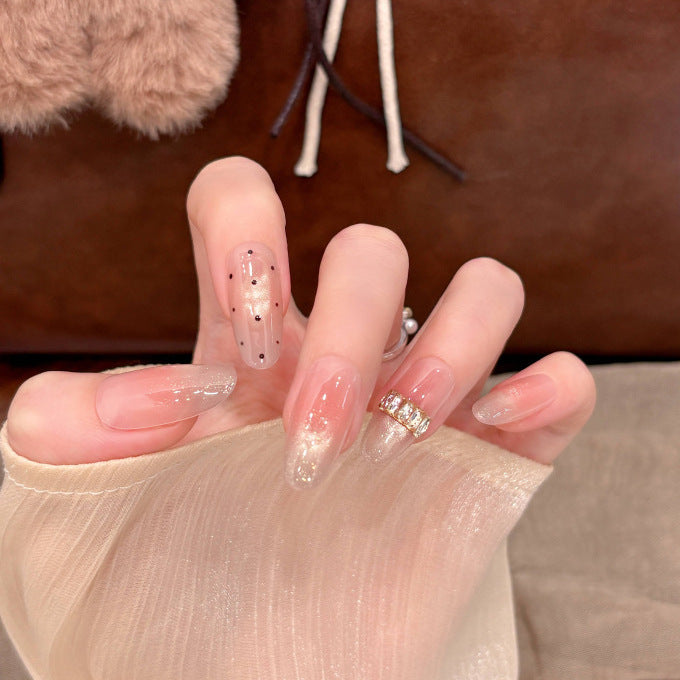 Decorative Glitter Ombre Press-On Nails Kalsten