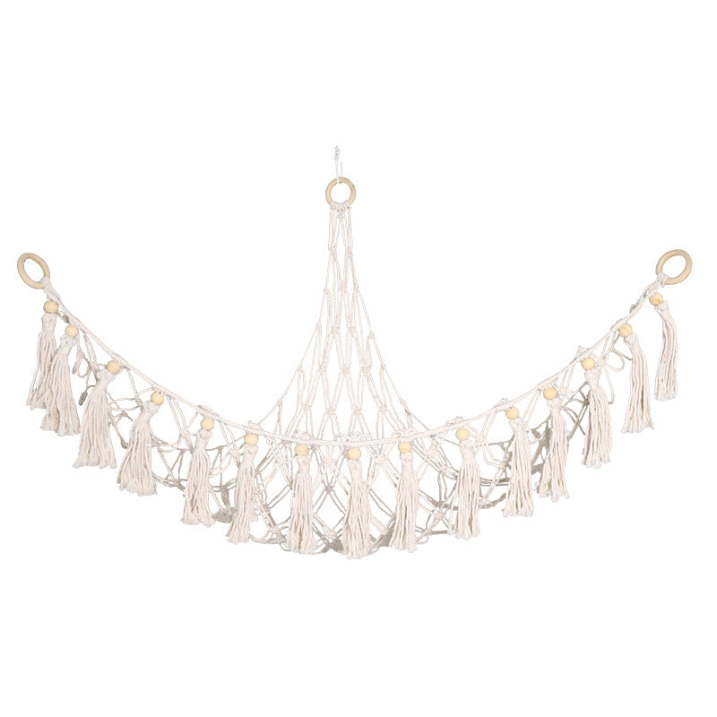 Macramé Hammock Hanging Storage