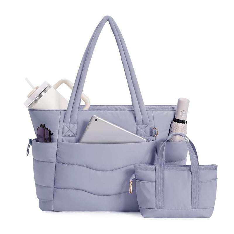 Spacious everyday bag with removable organizer Kalsten