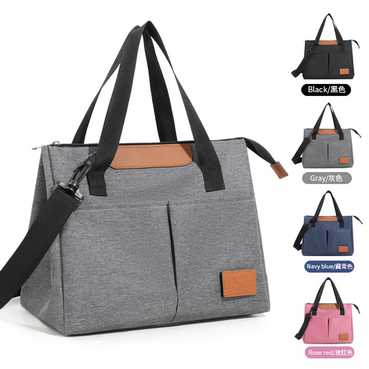 Insulated Multi-Pocket Lunch Tote Kalsten