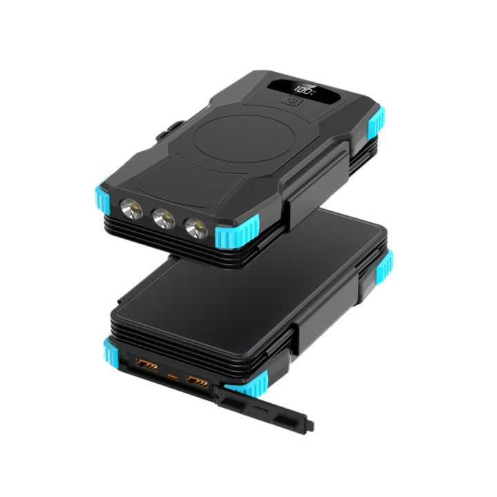 High-performance solar power bank with integrated LED lighting Kalsten
