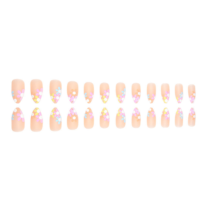 Floral Design Press-On Nail Set Kalsten