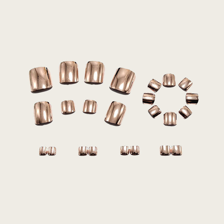 Artificial nails with glossy finish Kalsten