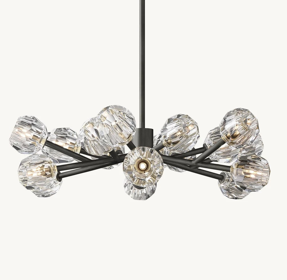 Modern Floral Chandelier