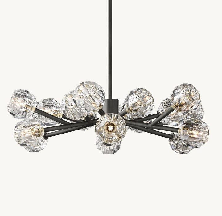 Modern Floral Chandelier