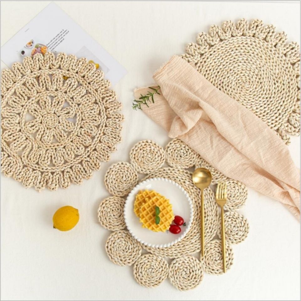 Round braided rug
