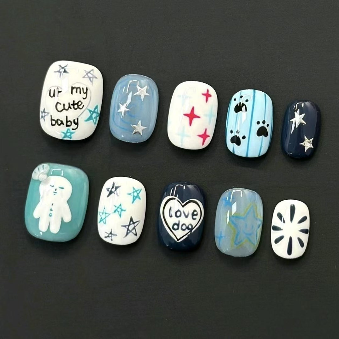 Artistic Character Nail Art Set Kalsten