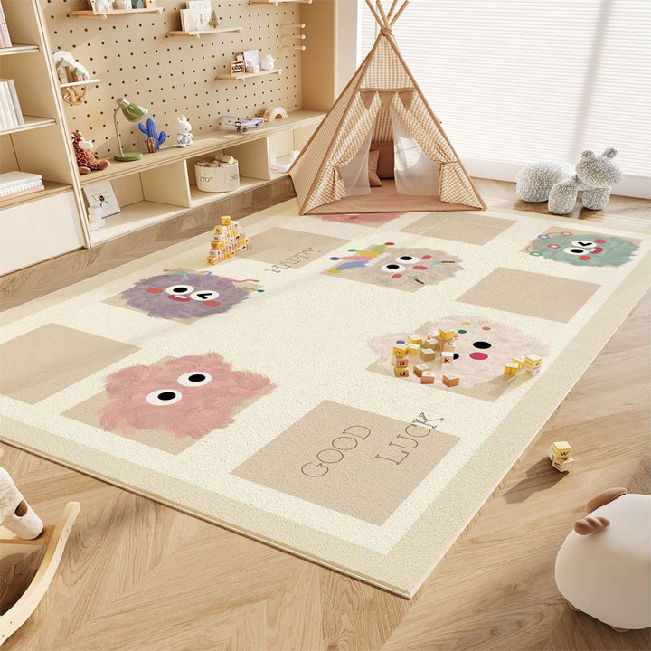 Playful Cartoon-Themed Area Rug