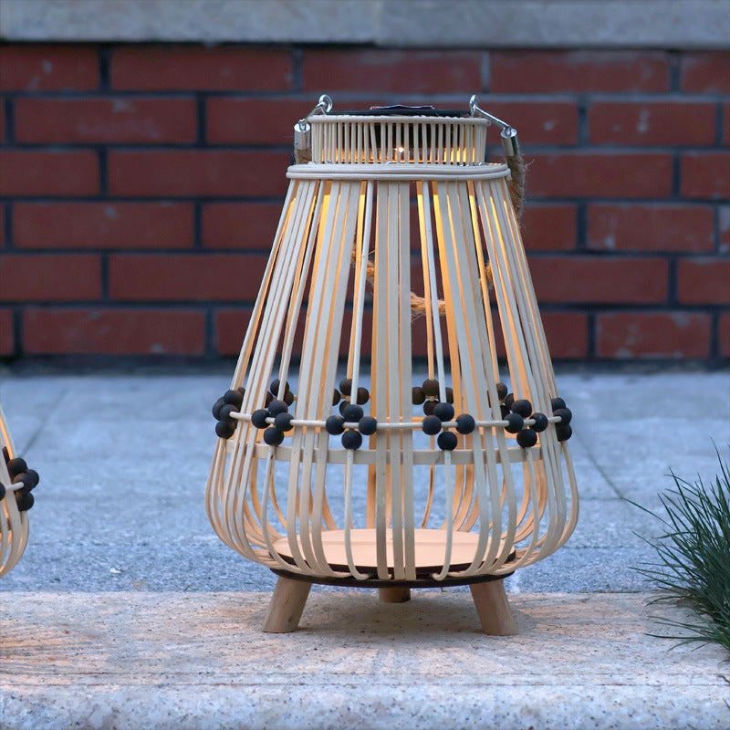 Handcrafted wooden lantern Kalsten