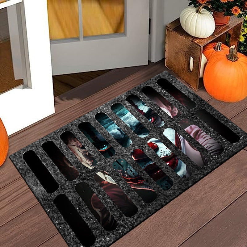 Halloween-Themed Decorative Mat