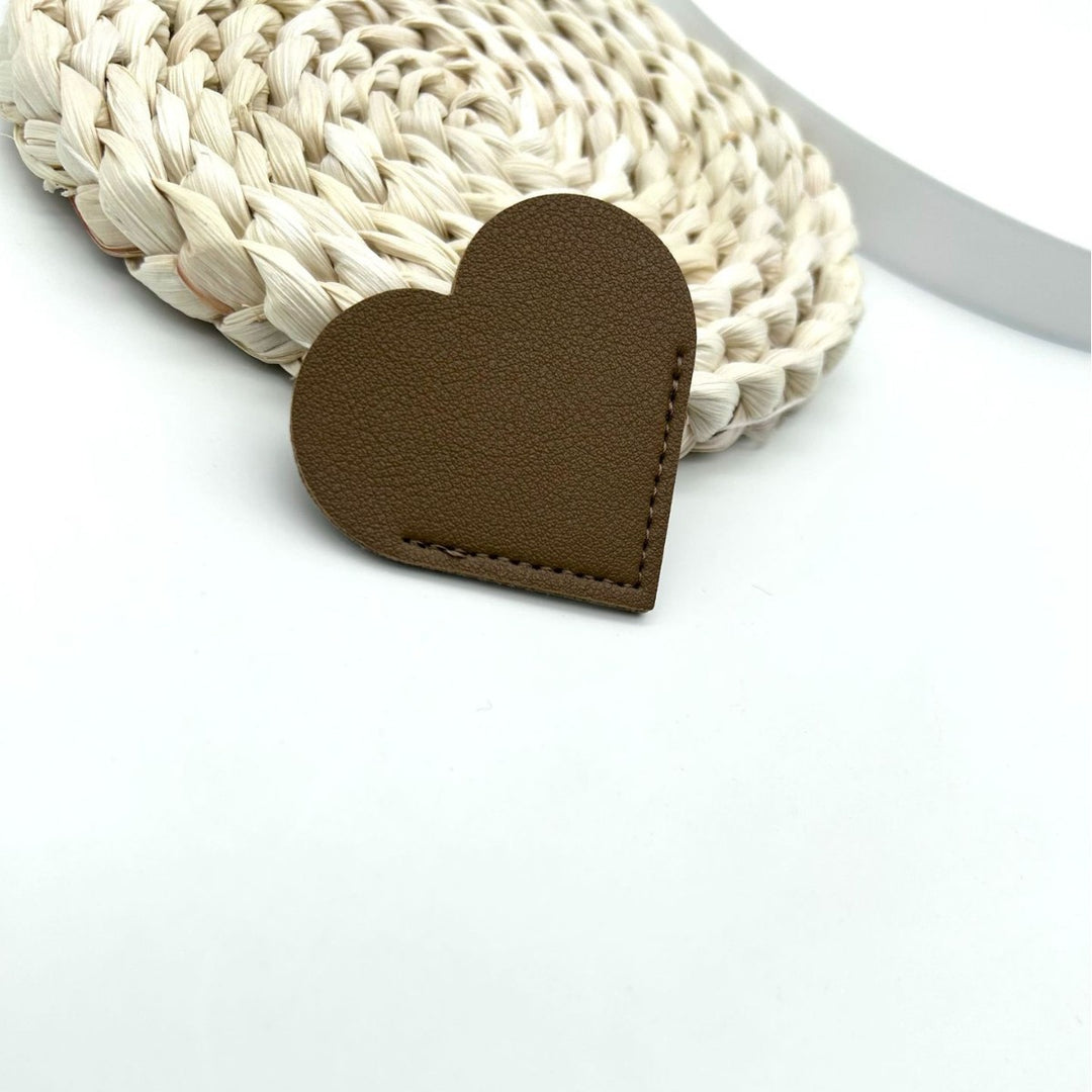 Heart-Shaped Leather Accessory Kalsten