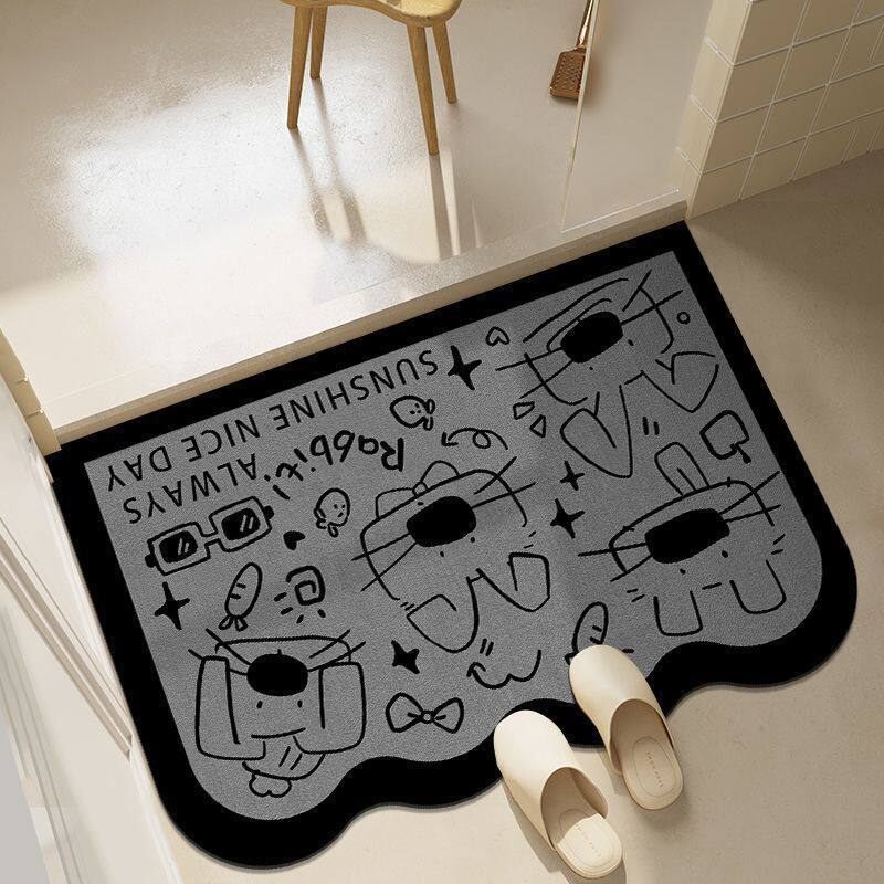 Travel-Themed Decorative Area Mat