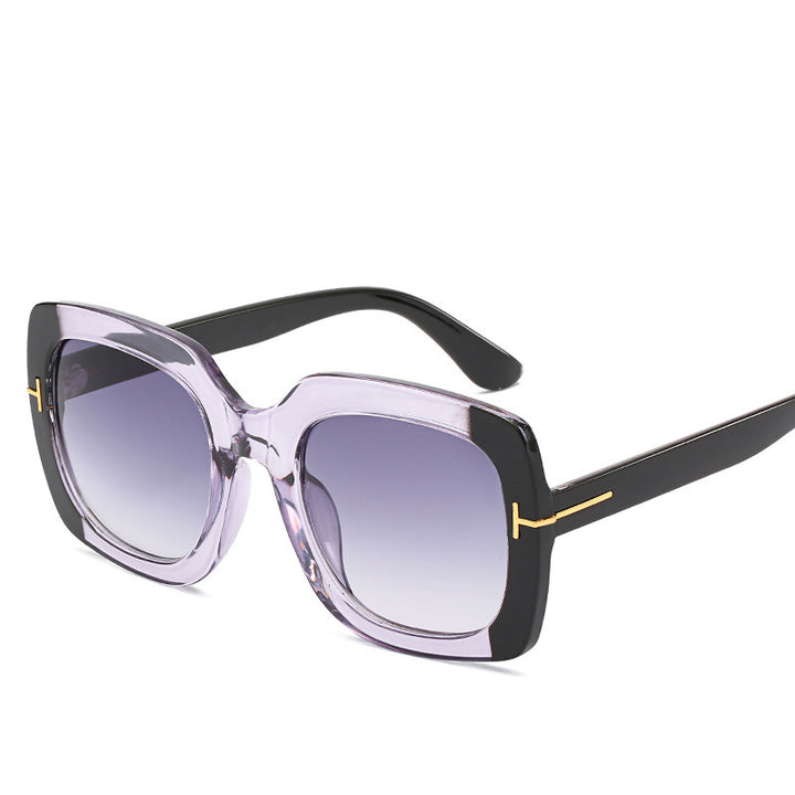 Oversized Fashion Sunglasses with Gradient Lenses Kalsten