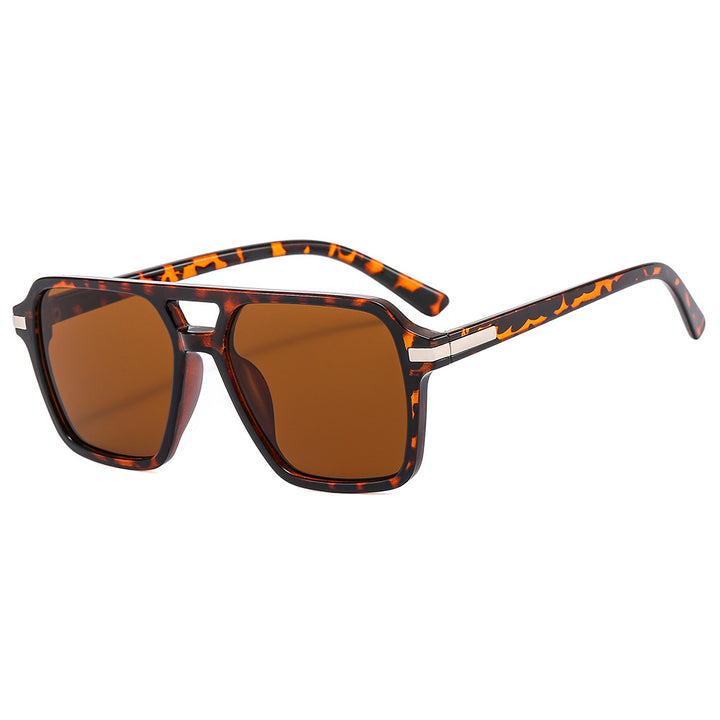 Women's fashionable square sunglasses with elegant metal finish Kalsten