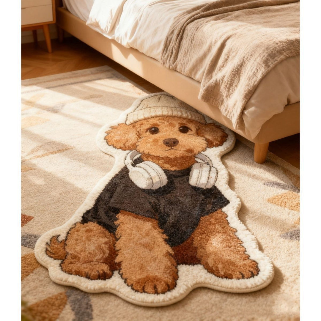 Cartoon Dog Theme Rug