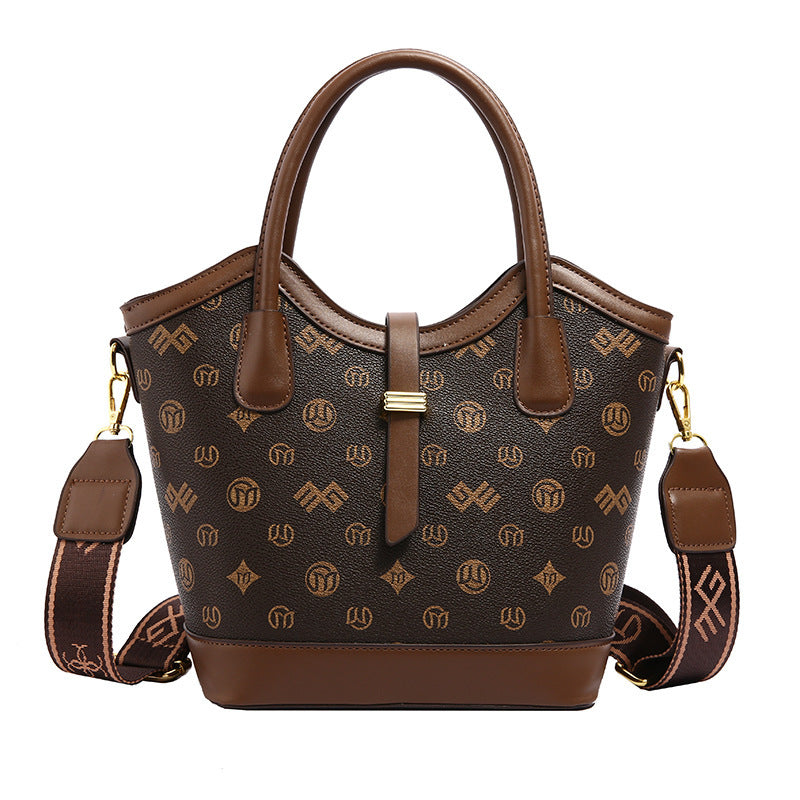 Designer Monogram Tote Handbag