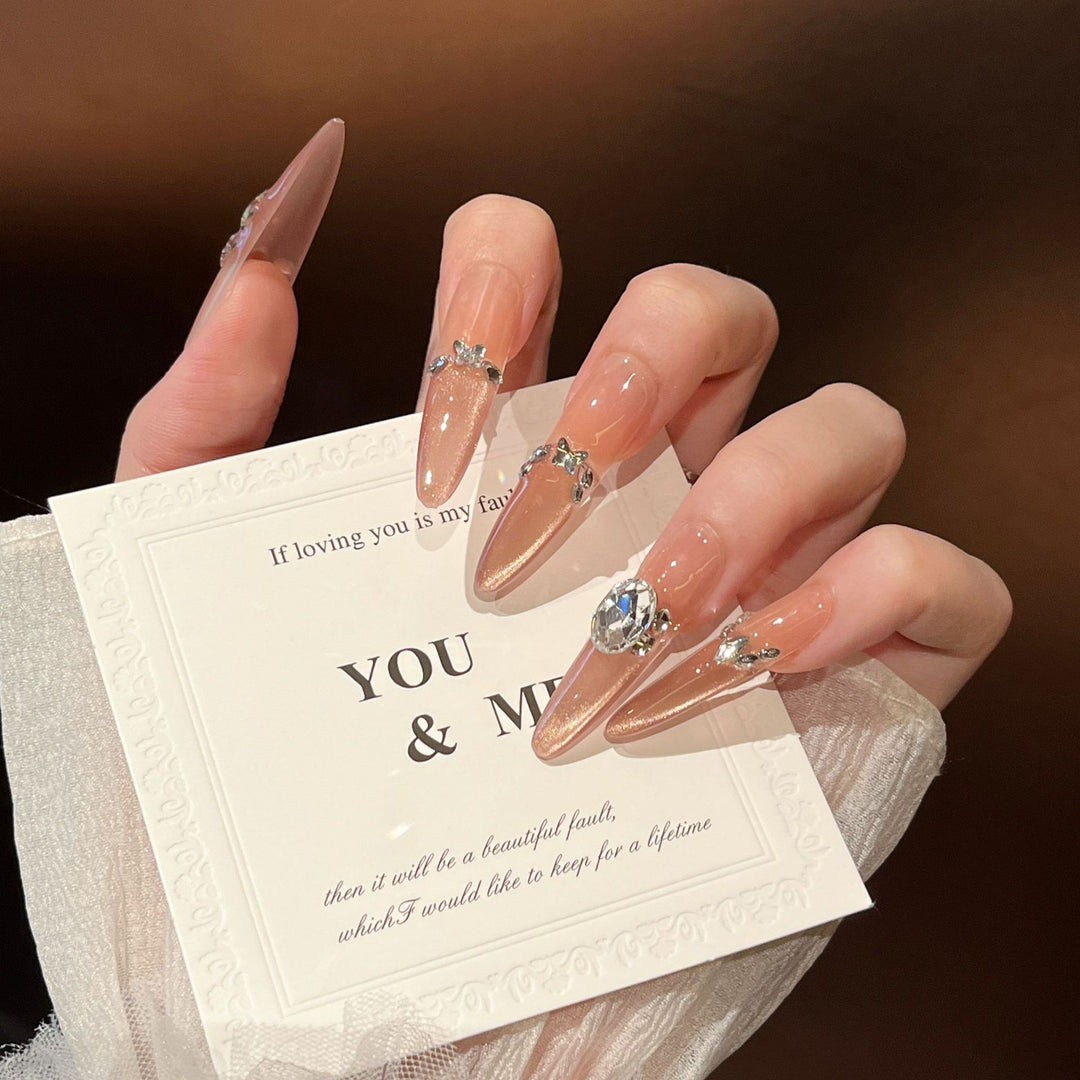 Glamorous Press-On Nail Extensions Kalsten