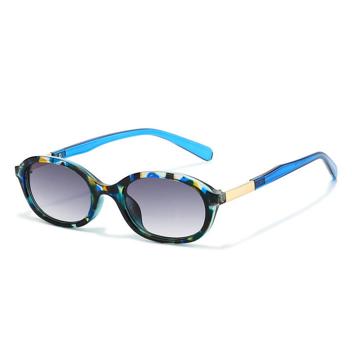 Elegant Vintage Oval Frame Sunglasses Kalsten