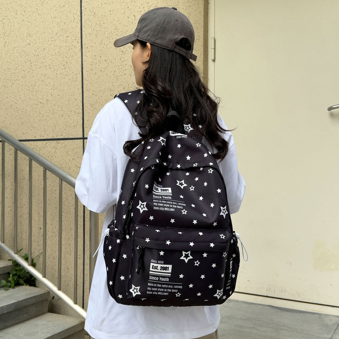 Retro-Inspired Graphic Backpack Kalsten