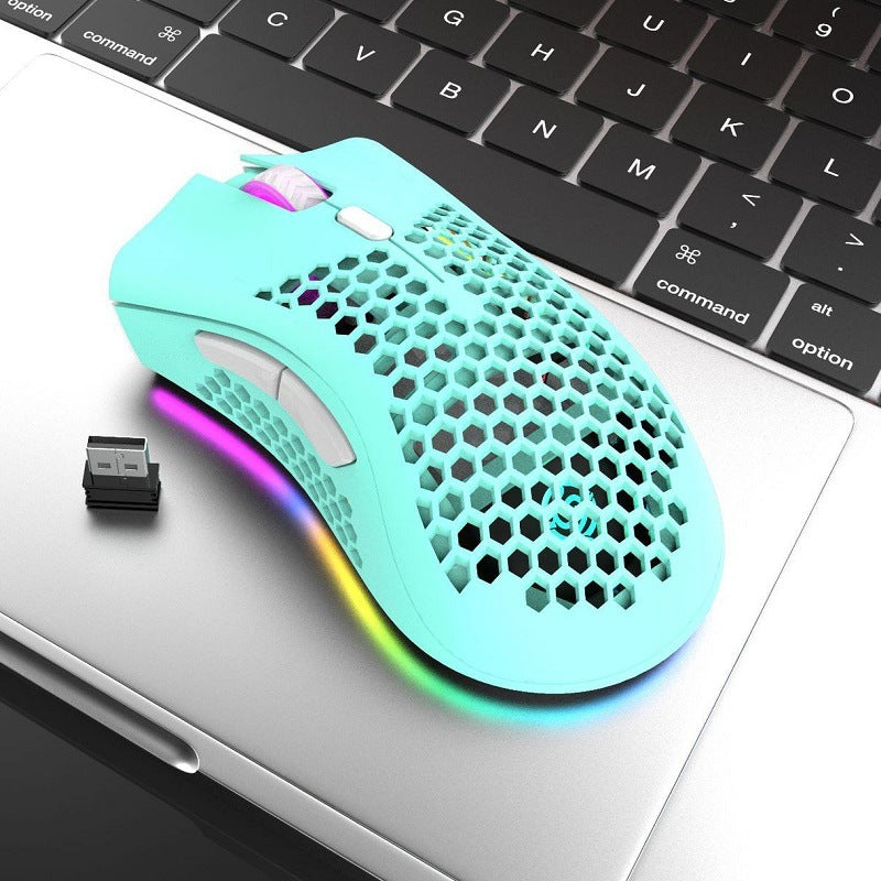 Ergonomic Gaming Mouse with Fast-Response Sensor System and Rgb Lighting Kalsten